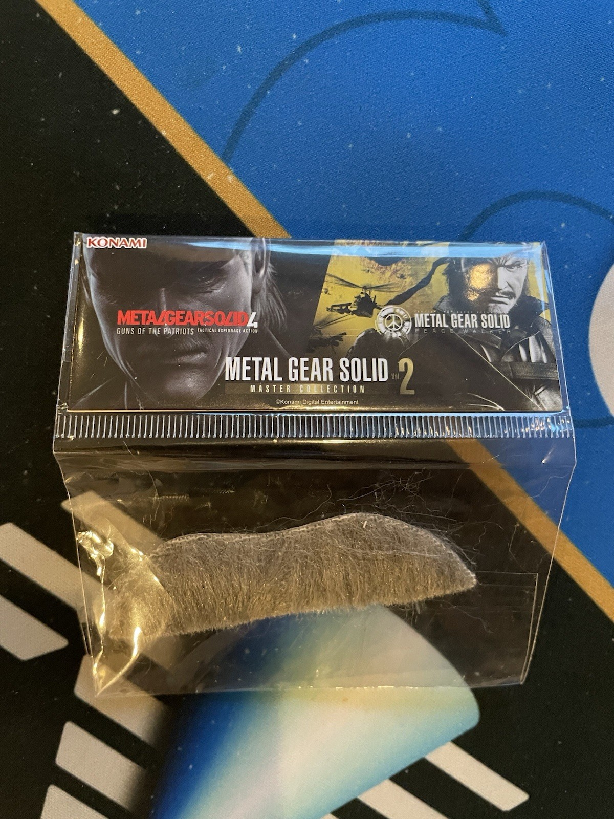Metal Gear Solid Mustache, Pax West Exclusive, Konami Production, Brand New