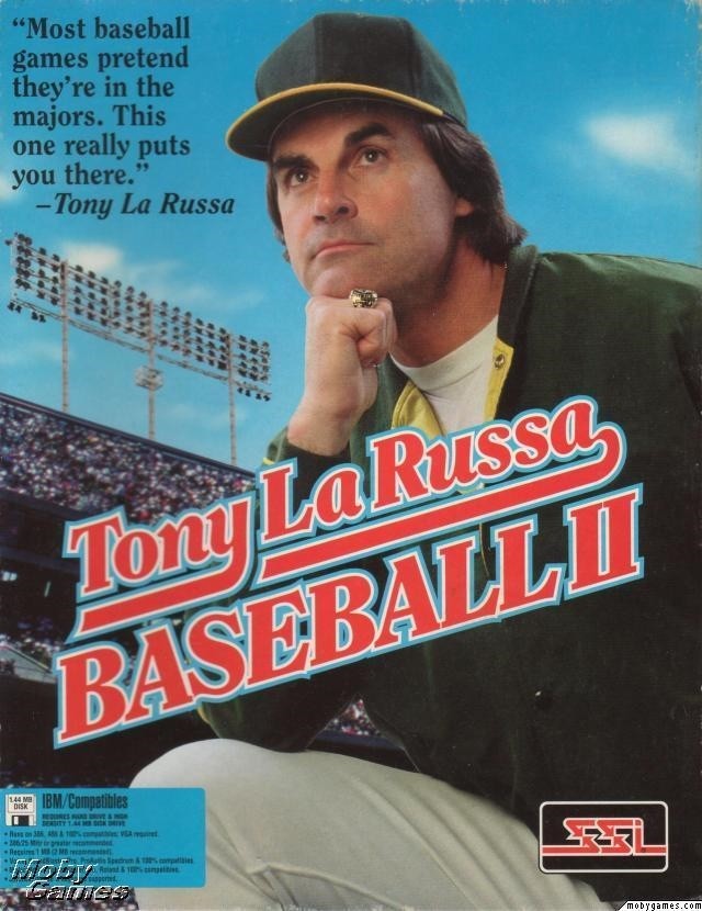 TONY LARUSSA BASEBALL 2 II +1Clk Windows 11 10 8 7 Vista XP Install
