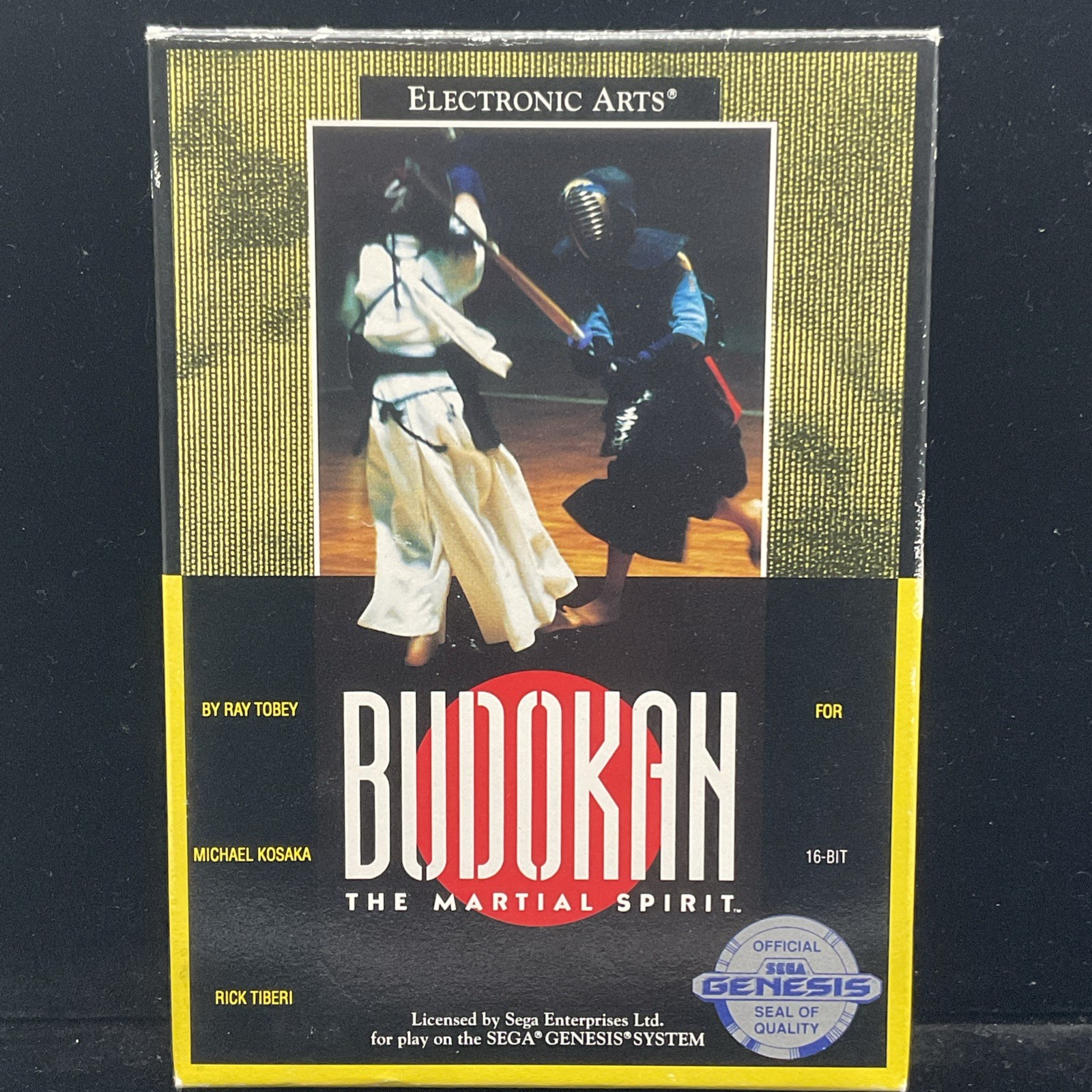 Budokan: The Martial Spirit (Sega Genesis) Tested & Working CIB Secure Shipping
