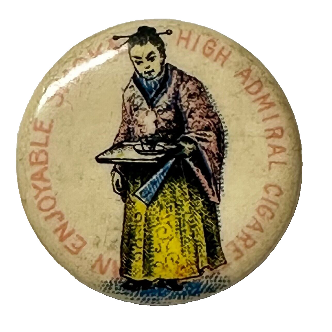 c1890s High Admiral Cigarettes Japanese Lady 7/8\