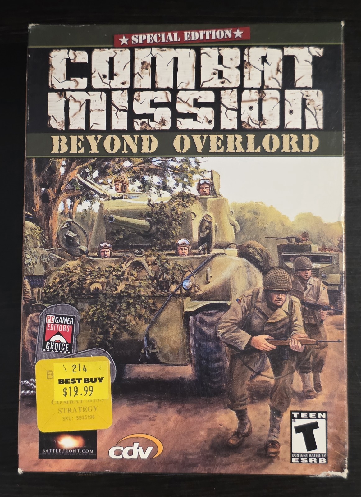 Combat Mission Beyond Overlord Special Edition PD Small Box Game 2003 New Sealed