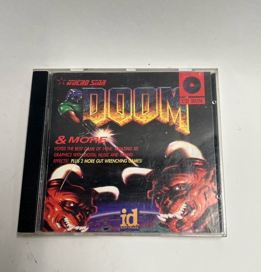 Vintage Doom & More Micro Star PC CD-ROM - (Bio Menace)  ID Software