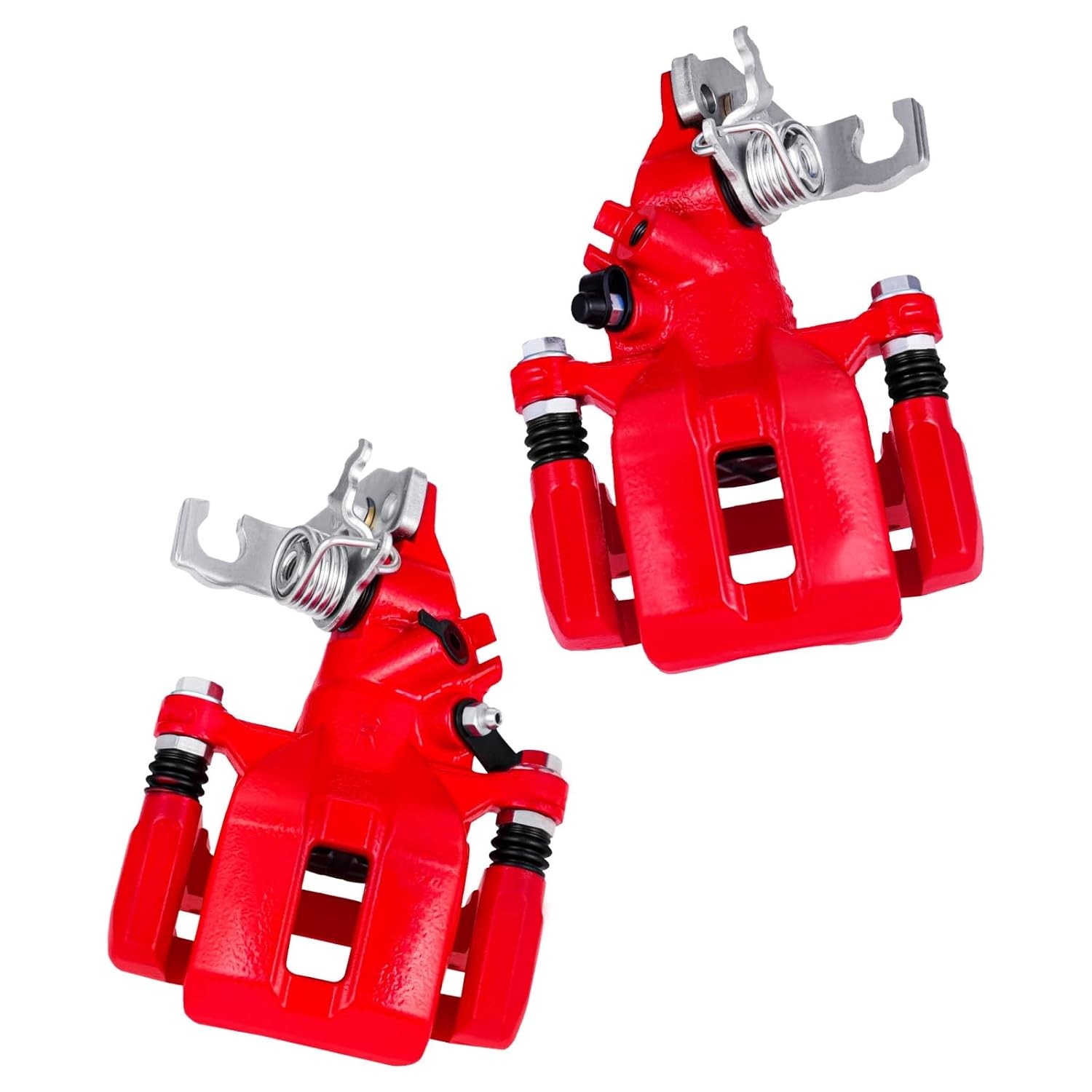 cciyu Rear Left & Right Disc Brake Calipers w/Bracket 19-B2069 19-B2068