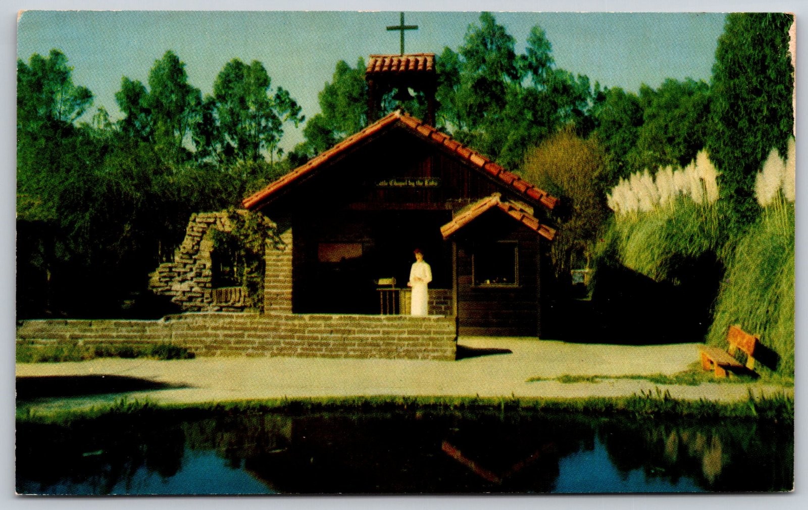 Knott\'s Berry Farm Buena Park California Little Chapel by the Postcard PC256