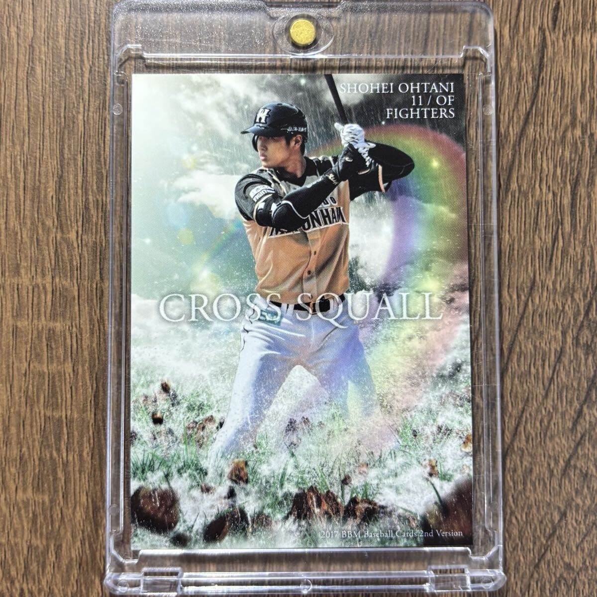BBM 2017 2nd Version No.CS39 Shohei Ohtani (Hokkaido Nippon Ham Fighters) CROSS