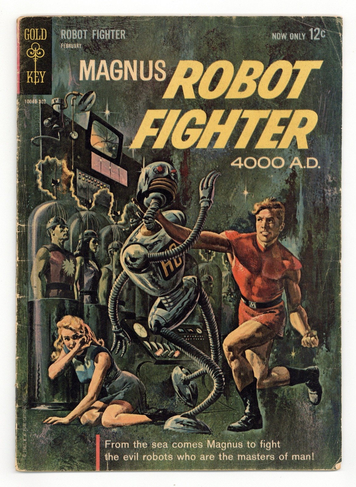 Magnus Robot Fighter #1 GD+ 2.5 1963 1st app. and origin Magnus Robot Righter