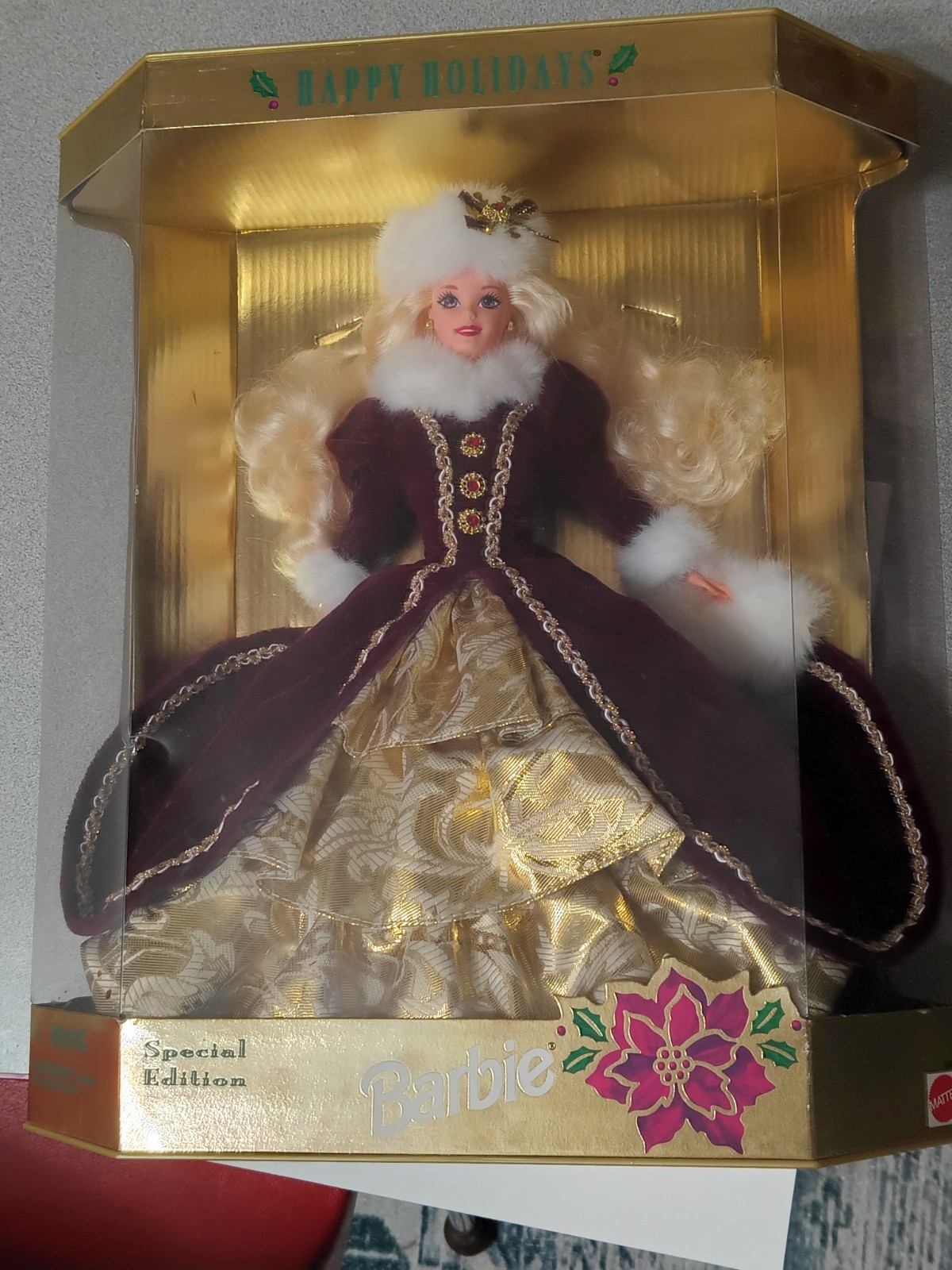 1996 Special Edition Christmas Barbie Holiday- In Box Never Opened 30 yrs old
