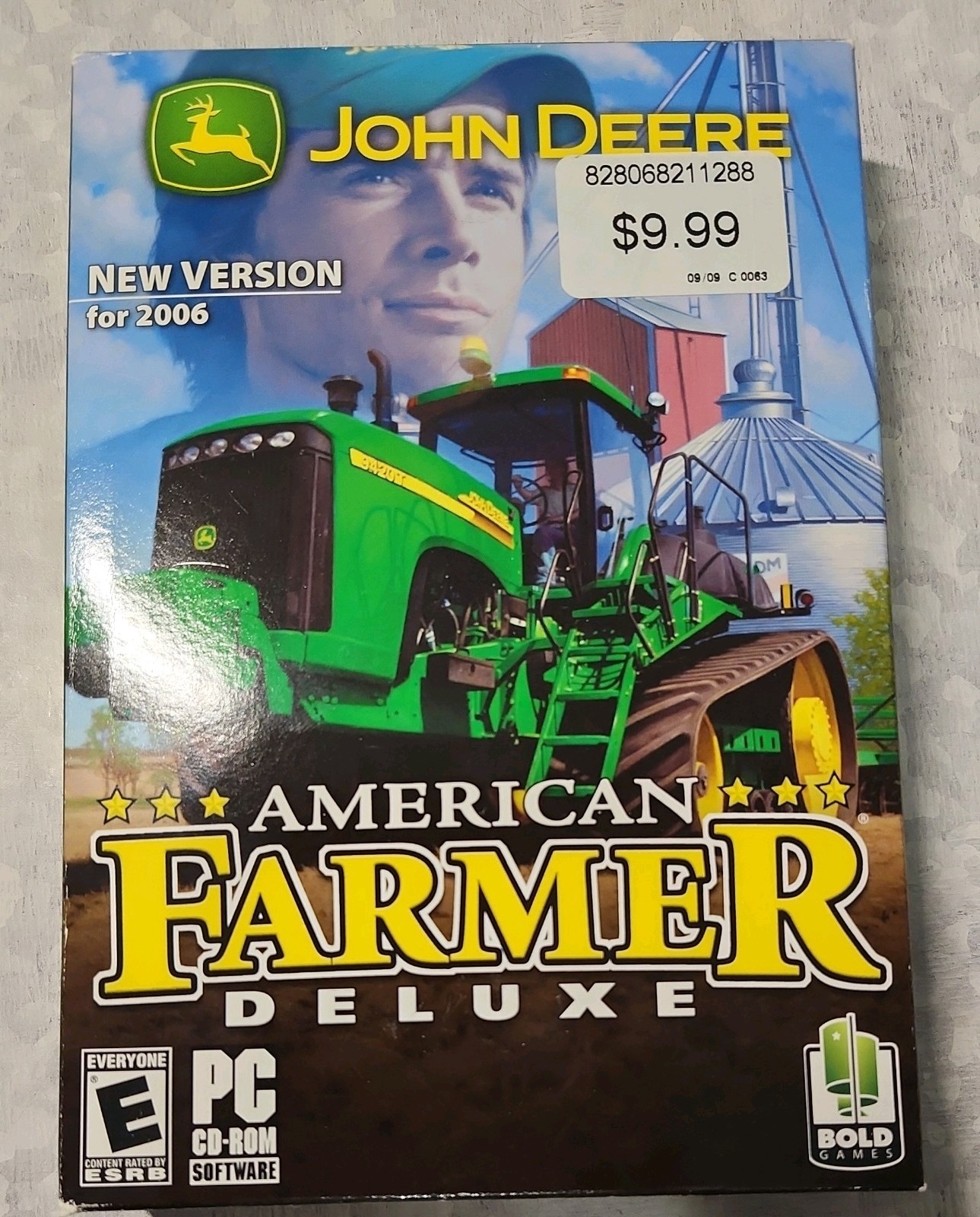 RARE NEW Unopened John Deere American Farmer Deluxe Windows PC 2006 A-376