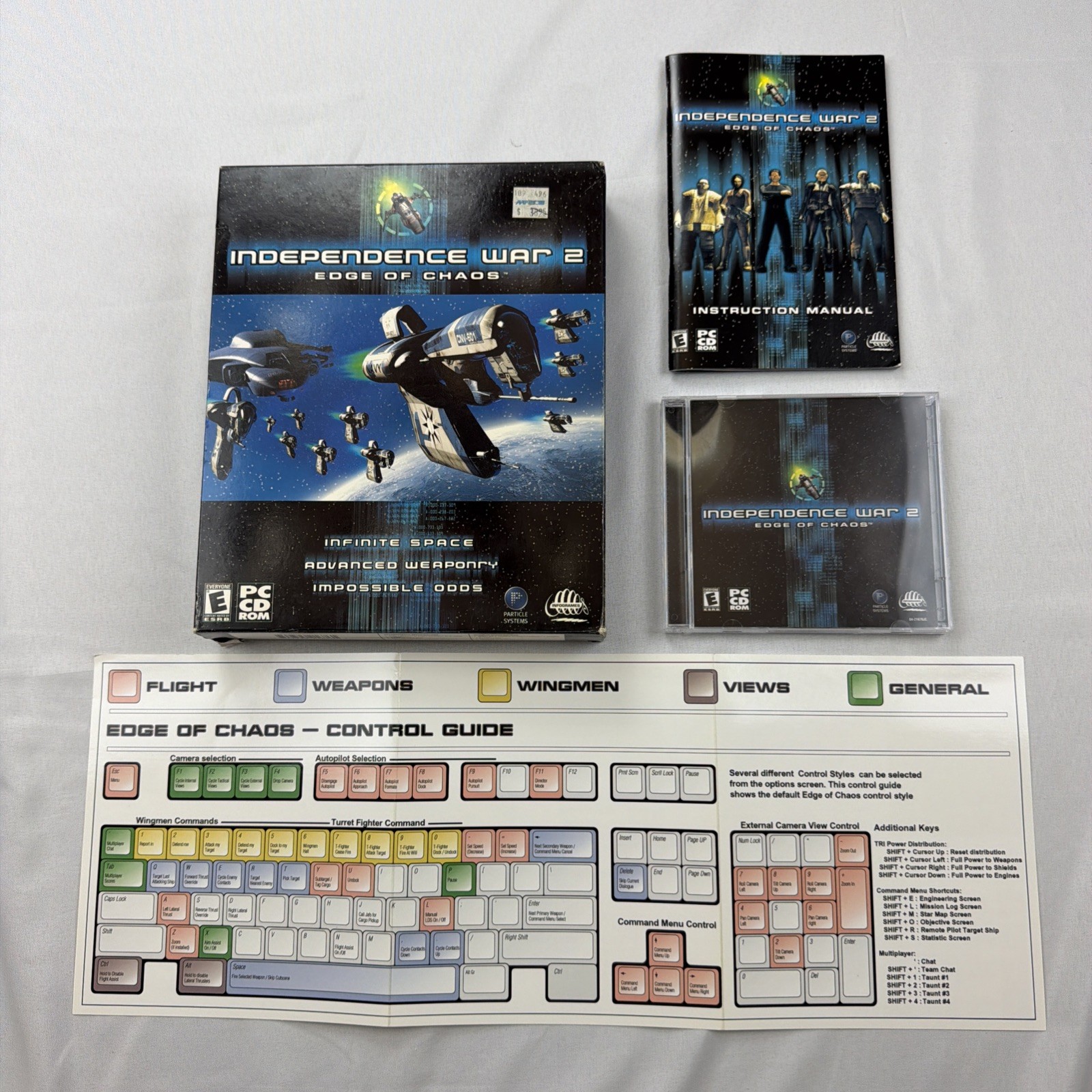 Independence War 2: Edge of Chaos, 2001, Big Box
