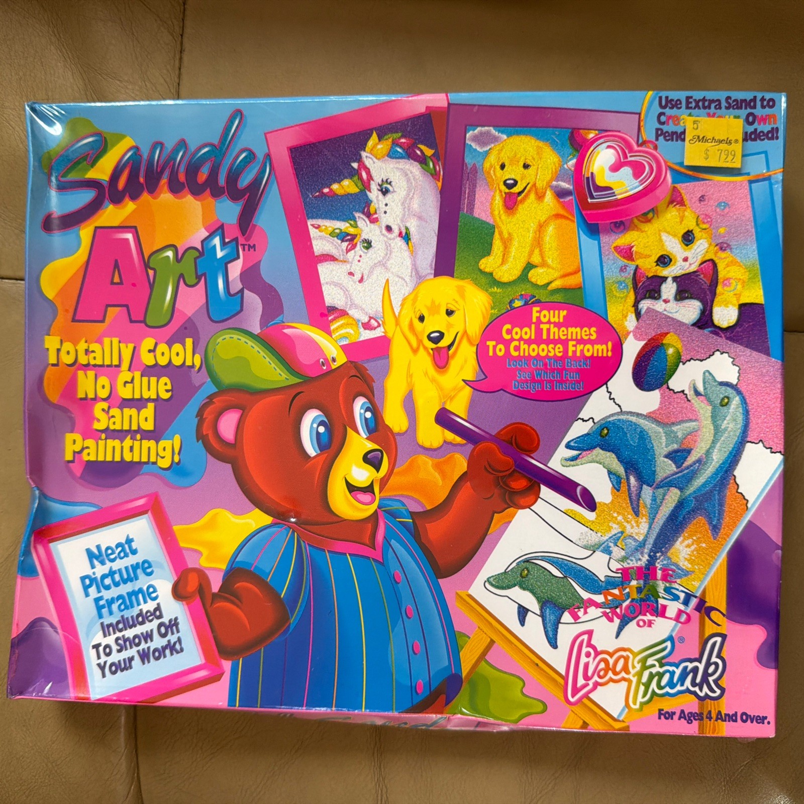 Lisa Frank Sandy Art Markie Unicorn Stars Butterflies 