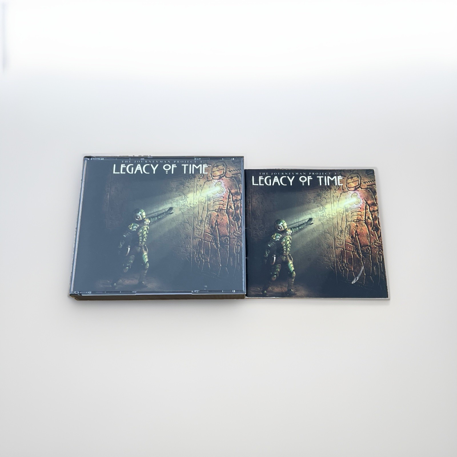 The Journeyman Project 3: Legacy of Time PC Game 4 Disc Set w Manual Mint Tested