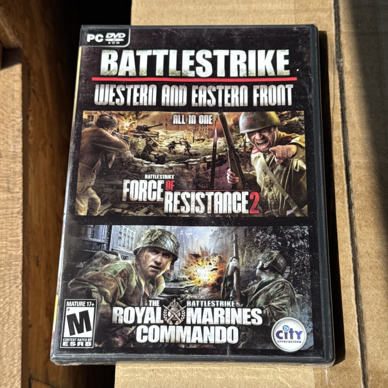 Battlestrike: Western and Eastern Front (PC DVD-ROM) BRAND NEW FACTORY SEALED