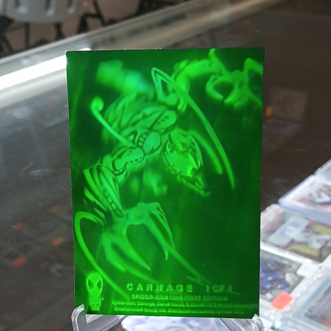 1994 Fleer  Carnage Hologram Card 1 Of 4