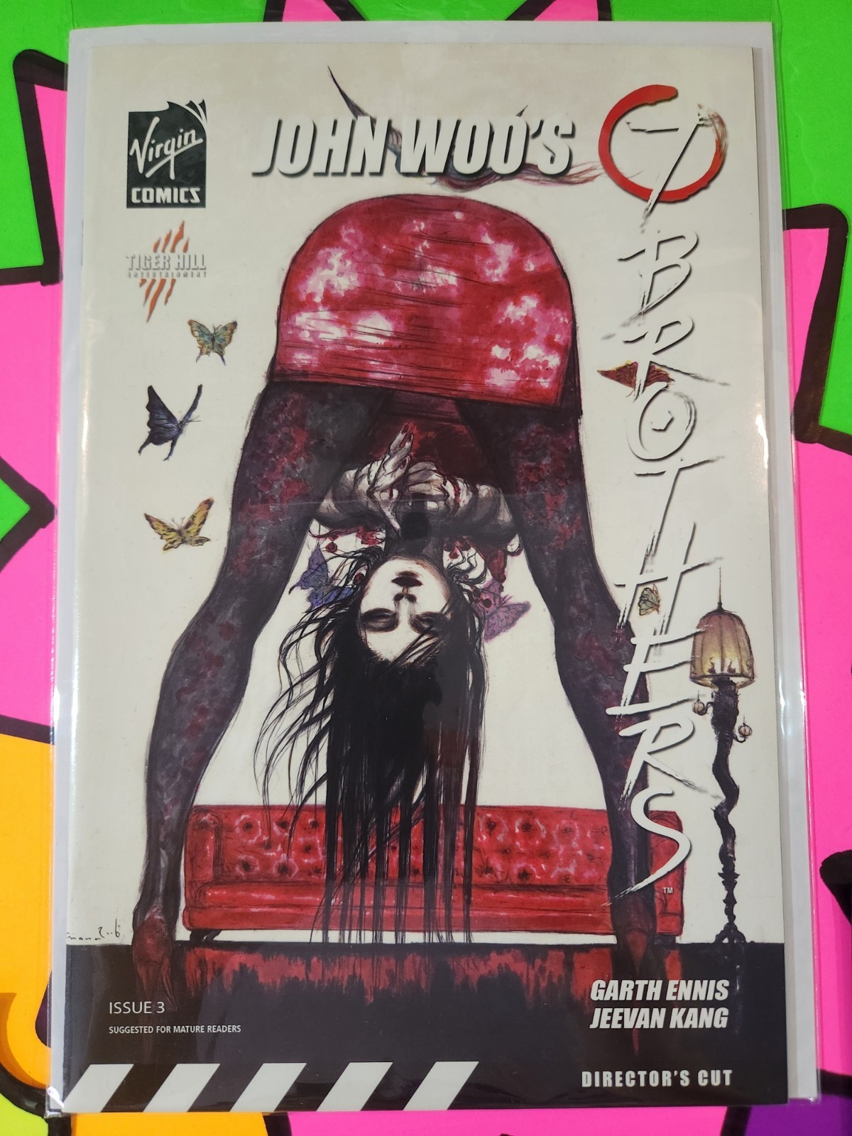 John Woo's 7 Brothers, Vol. 1 #3A Amano Cover Virgin Comics 2006