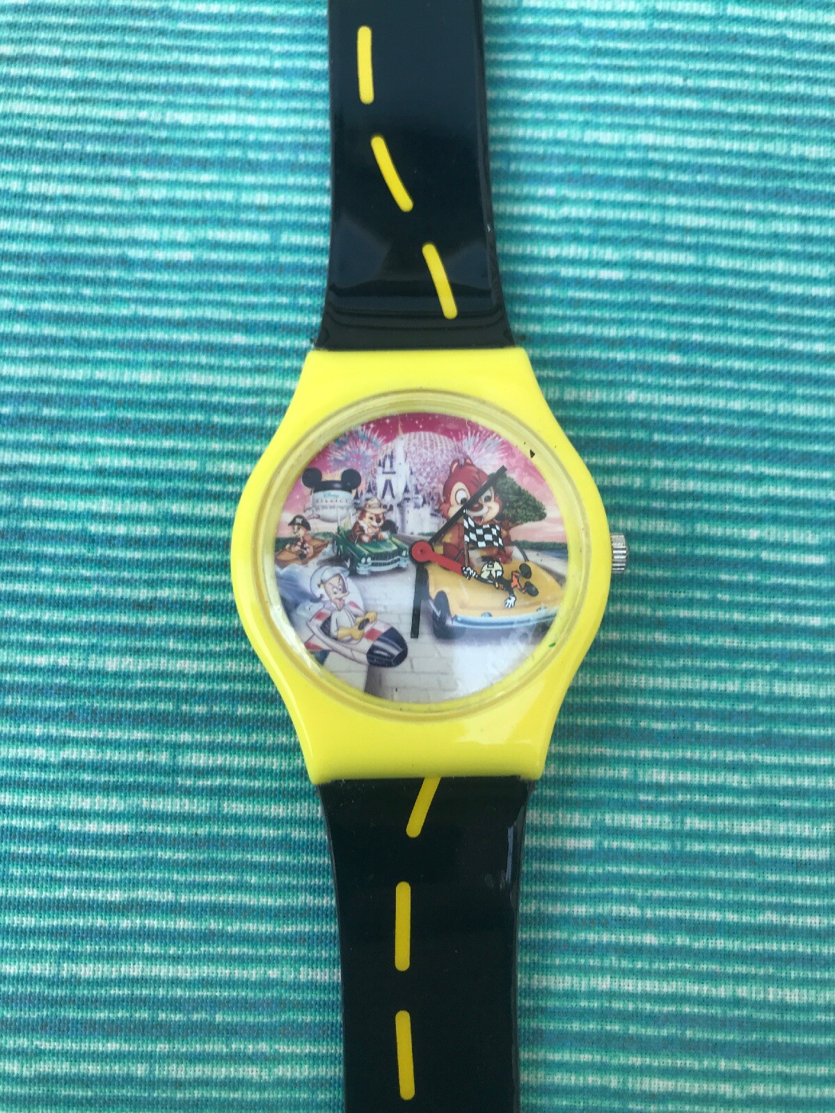 Walt Disney World Quest Magical Racing Tour PlayStation 1 RARE Watch Promo