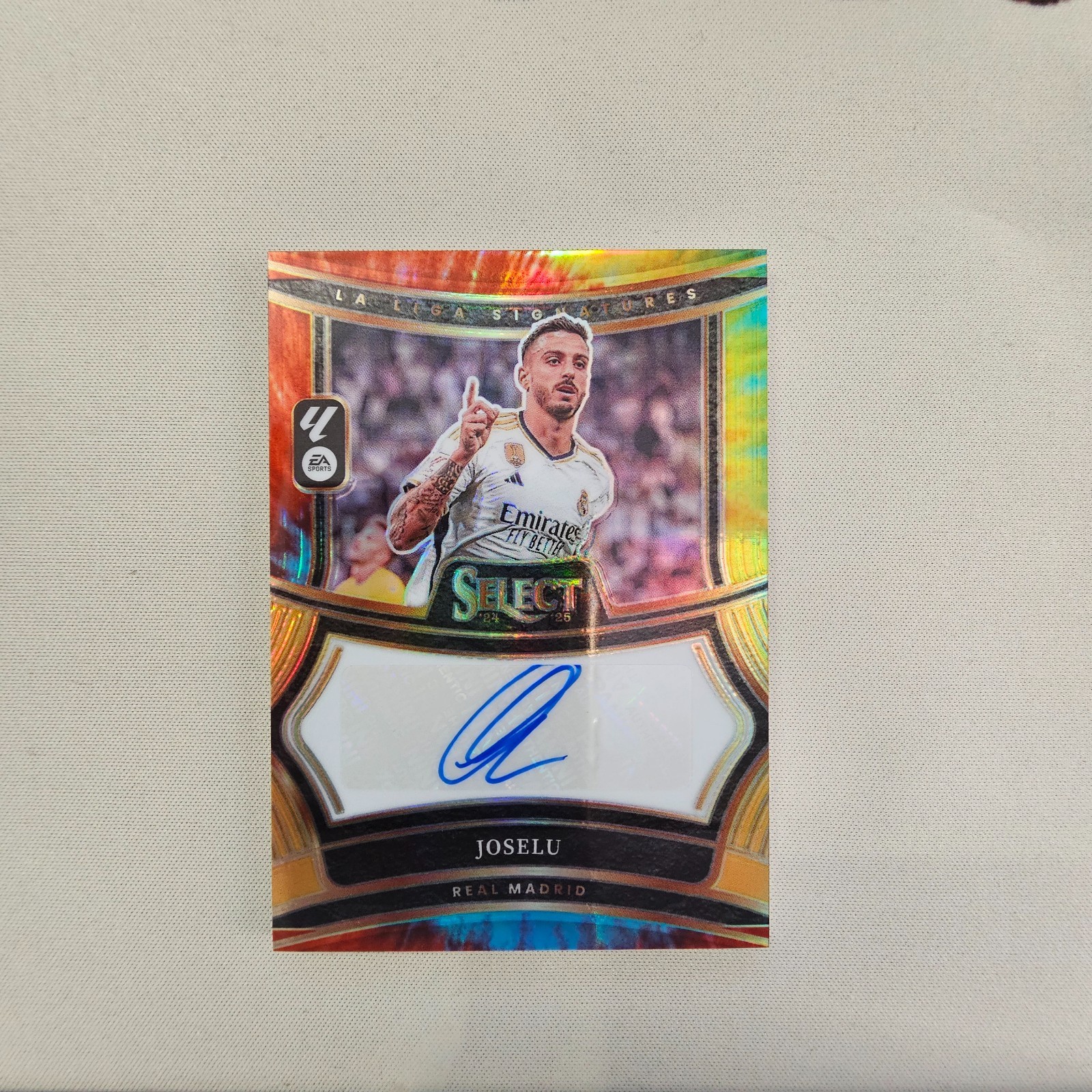 Panini Select Liga 2024/25 - Real Madrid - Joselu - AUTO 23/25