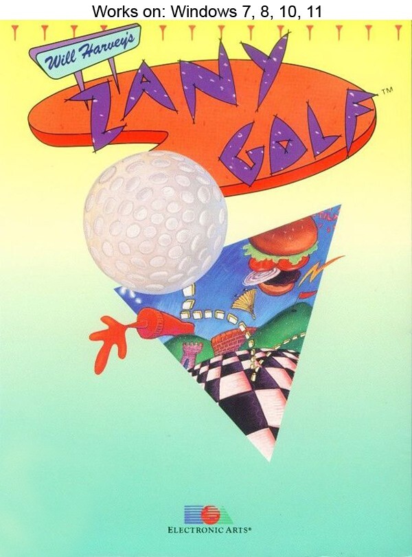 Zany Golf PC Game 1988 Electronic Arts Windows 10 11