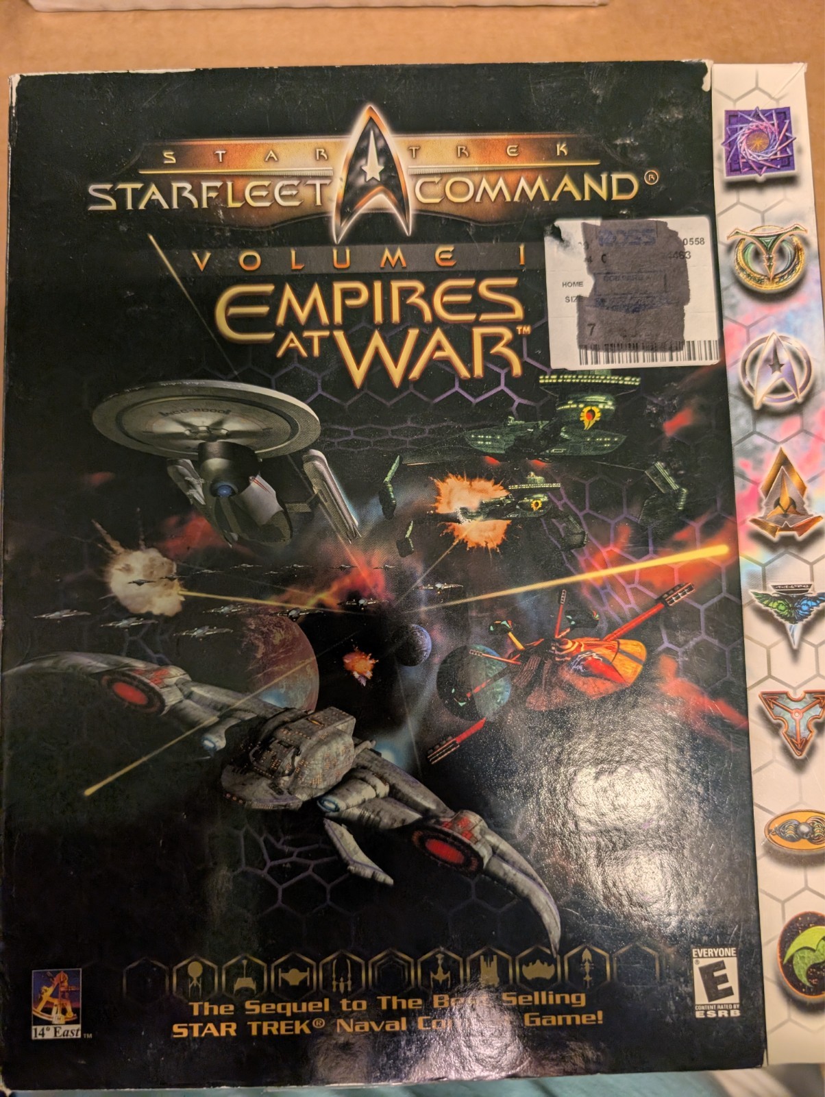 Star Trek: Starfleet Command Volume II: Empires at War (PC 2000) CIB - Big Box