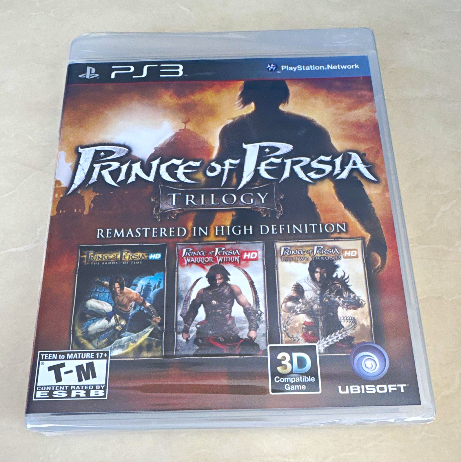 Ubisoft Prince of Persia Trilogy HD Remastered 3D Compatible PS3 T-M 2010