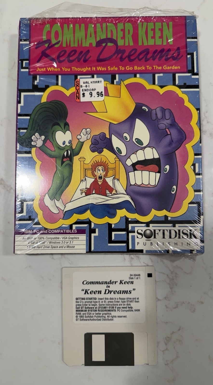 Commander Keen Keen Dreams IBM PC Big Box 3.5