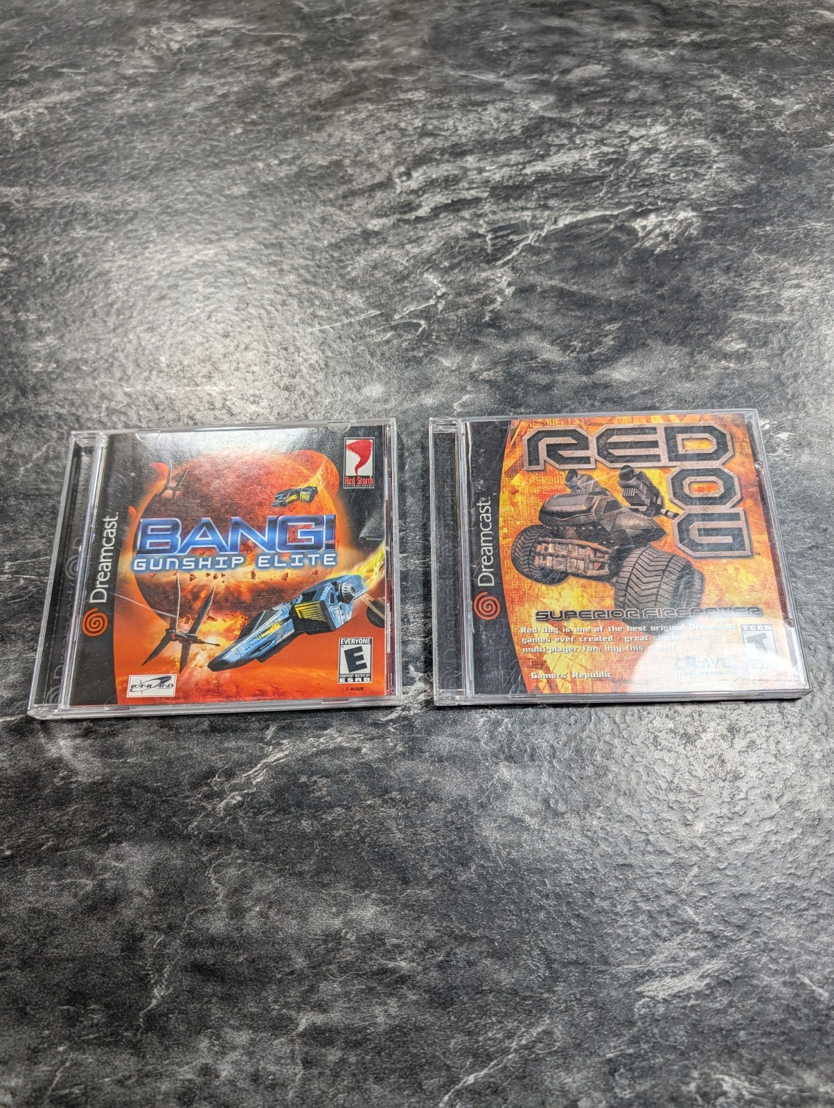 Bang Gunship Elite and Red Dog CIB Excellent Shape Tested And Working Dreamcast