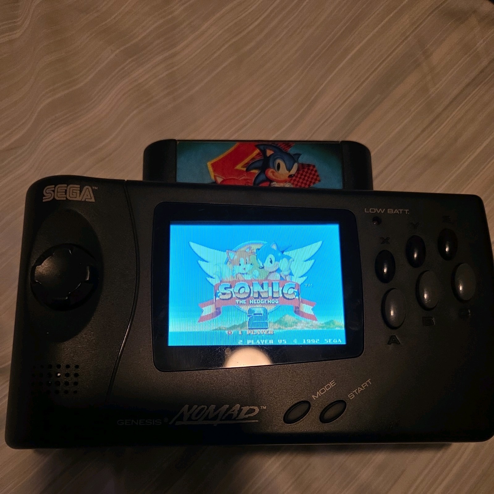 Sega Genesis Nomad Handheld Console MK6100 w/ Original Battery Pack 