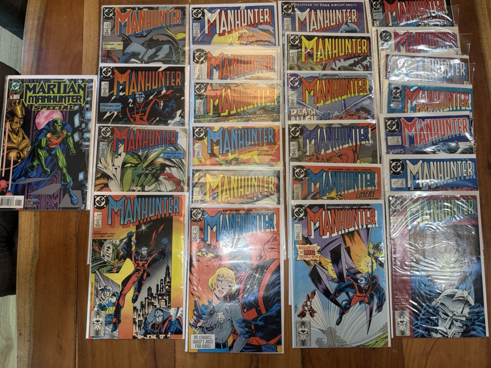 Collections Of Mint 1988 Manhunter Comics, Issues 1-24