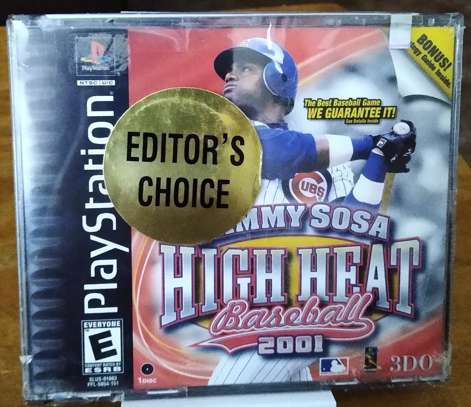 *Sealed* Sammy Sosa High Heat Baseball 2001 Sony PlayStation 1 PS1