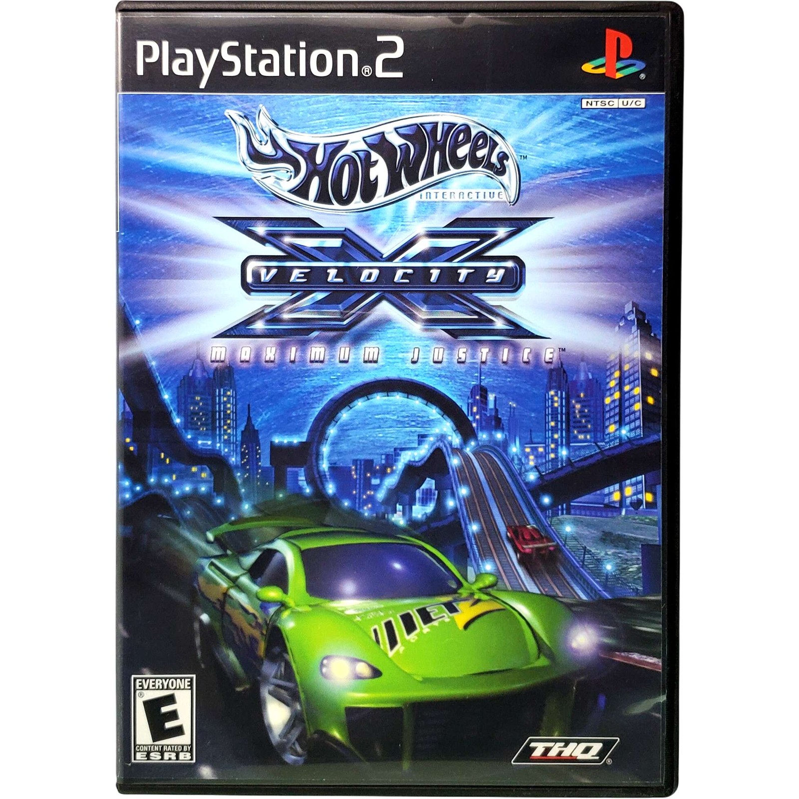 Hot Wheels Velocity X - Sony Playstation 2 PS2 10 Pristine Tested 1Y Guarantee