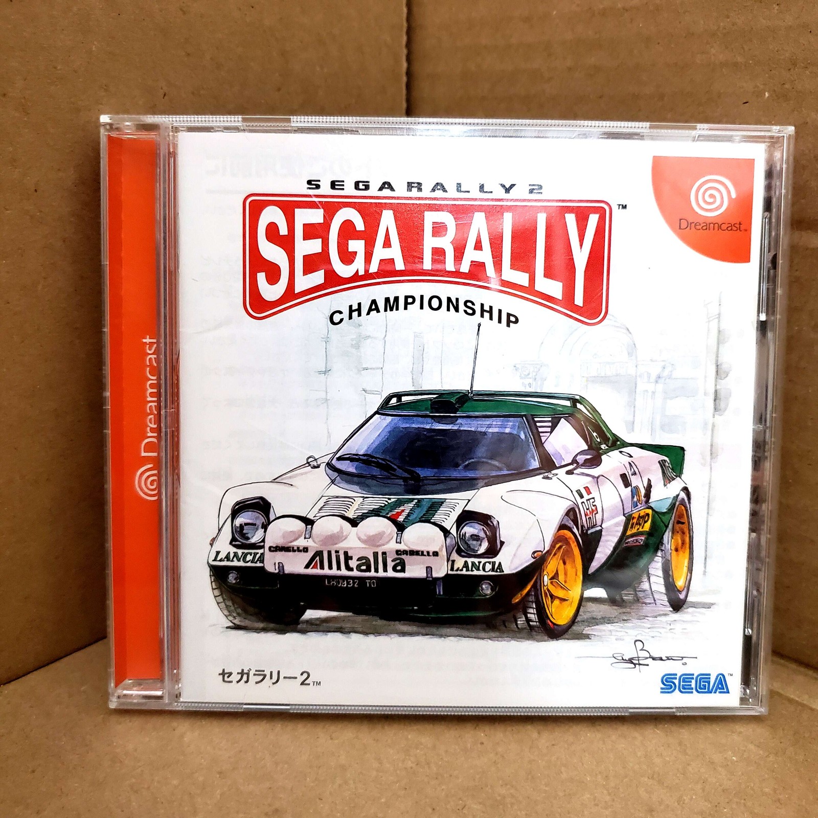(Not USA Version, Read) Sega Rally 2 Sega Rally Championship - Dreamcast