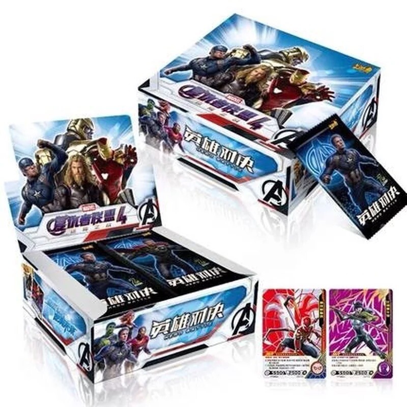 Kayou Disney Marvel Hero Battle Trading Cards CCG 30 Pack New Box Sealed