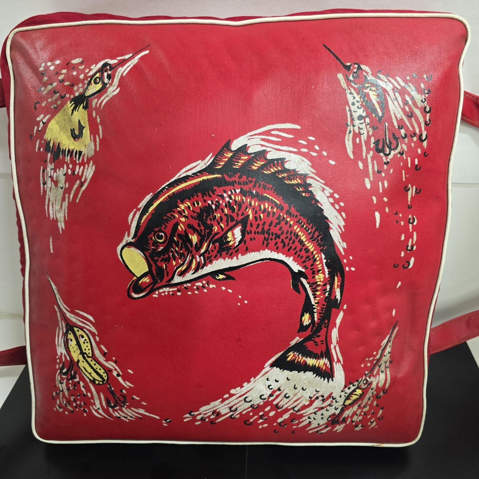 Vintage 1950's  Sears  Boat Seat Cushion Rules 