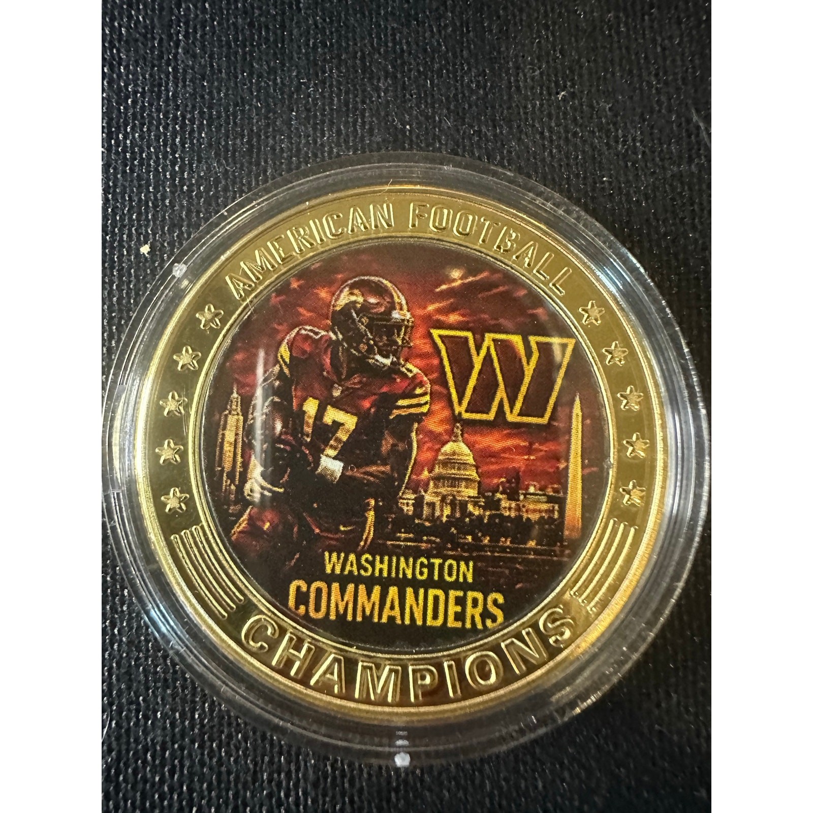 Washington Commanders 1 oz Collectible Coin NFL Football Fan Gift