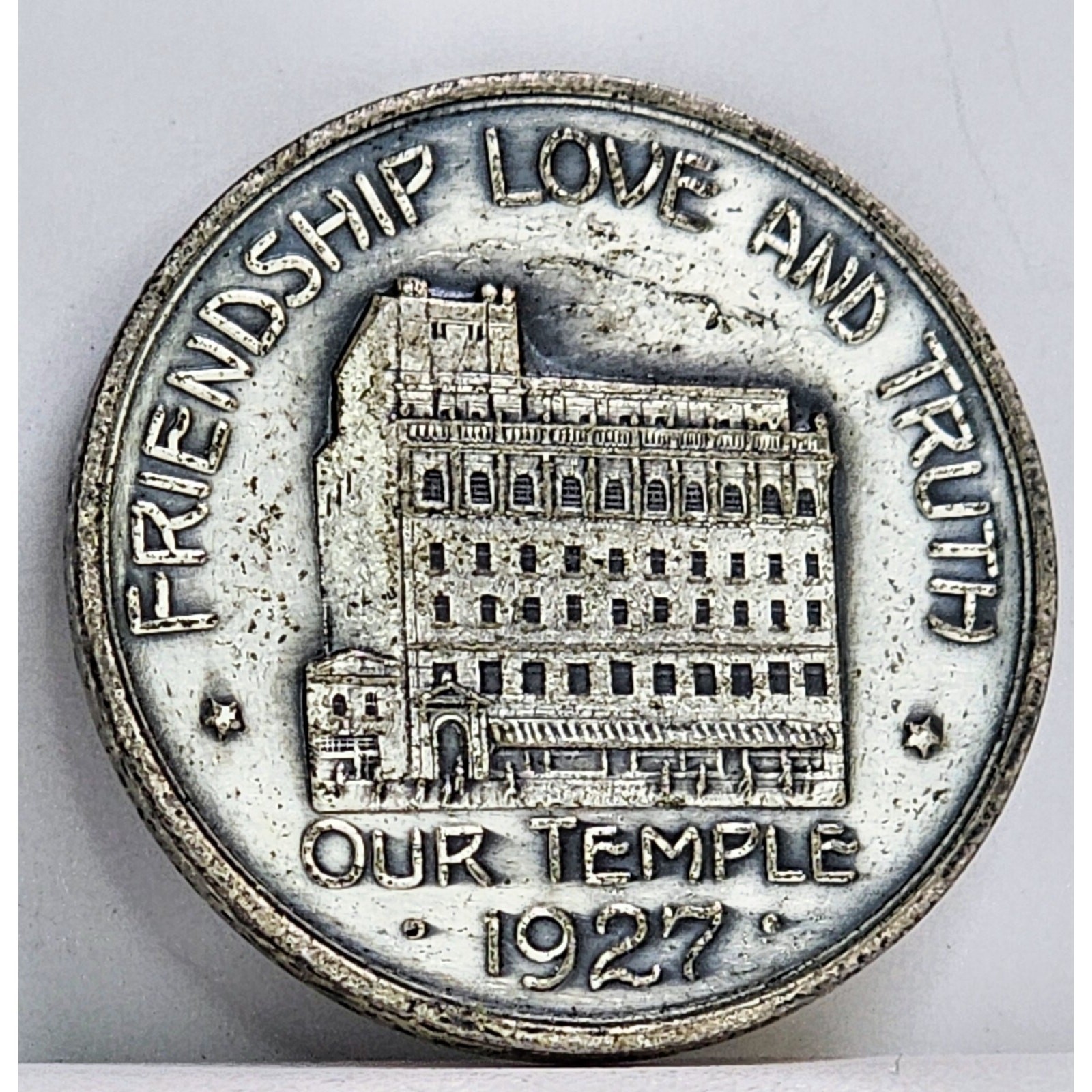 Three Links Lodge Token/Coin 1927 - Largest Lodge - Chicago - Illinois *Rare*