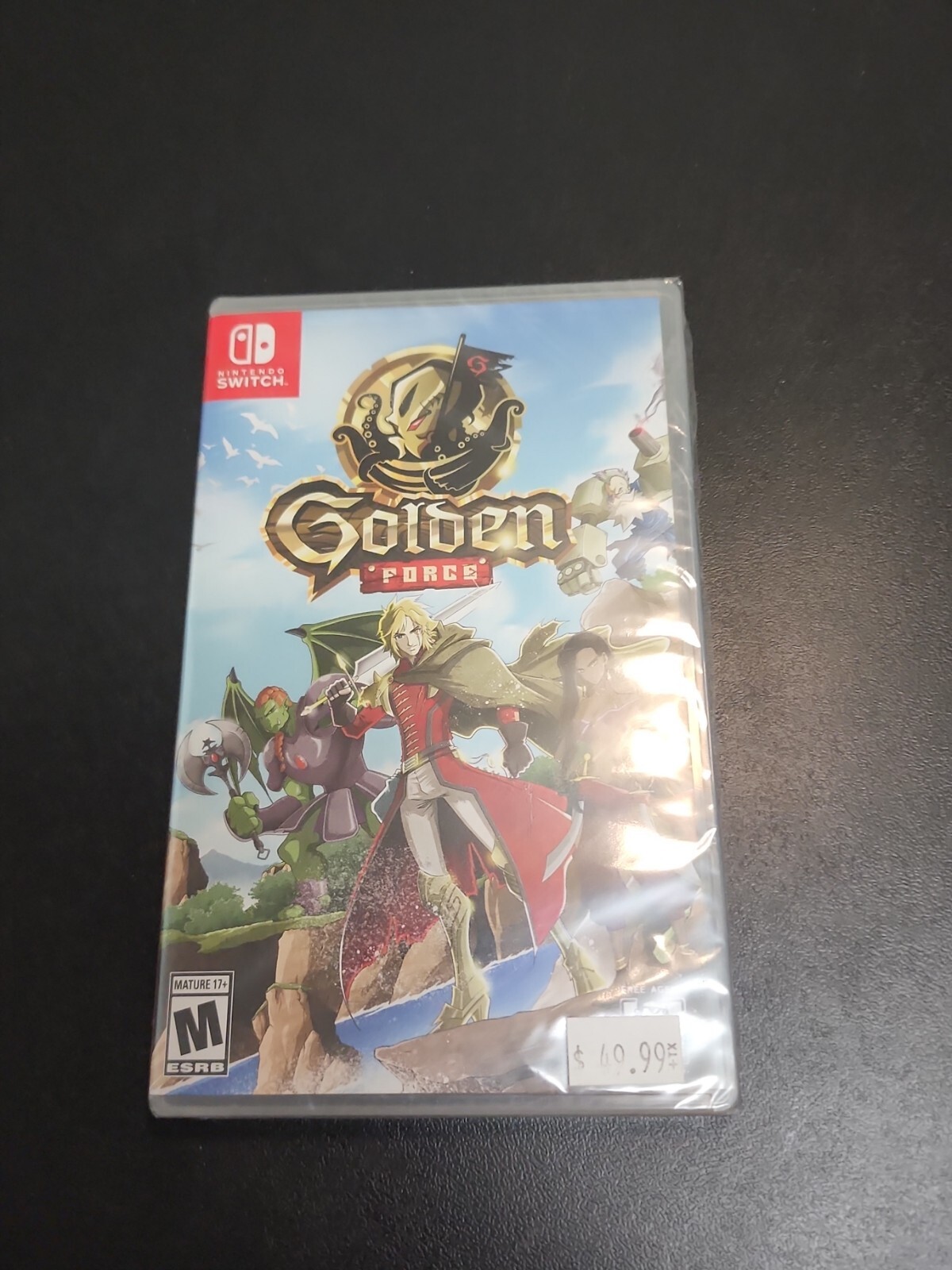 Golden Force - Nintendo Switch [No Gravity Games Arcade Action VGNYSOFT] NEW