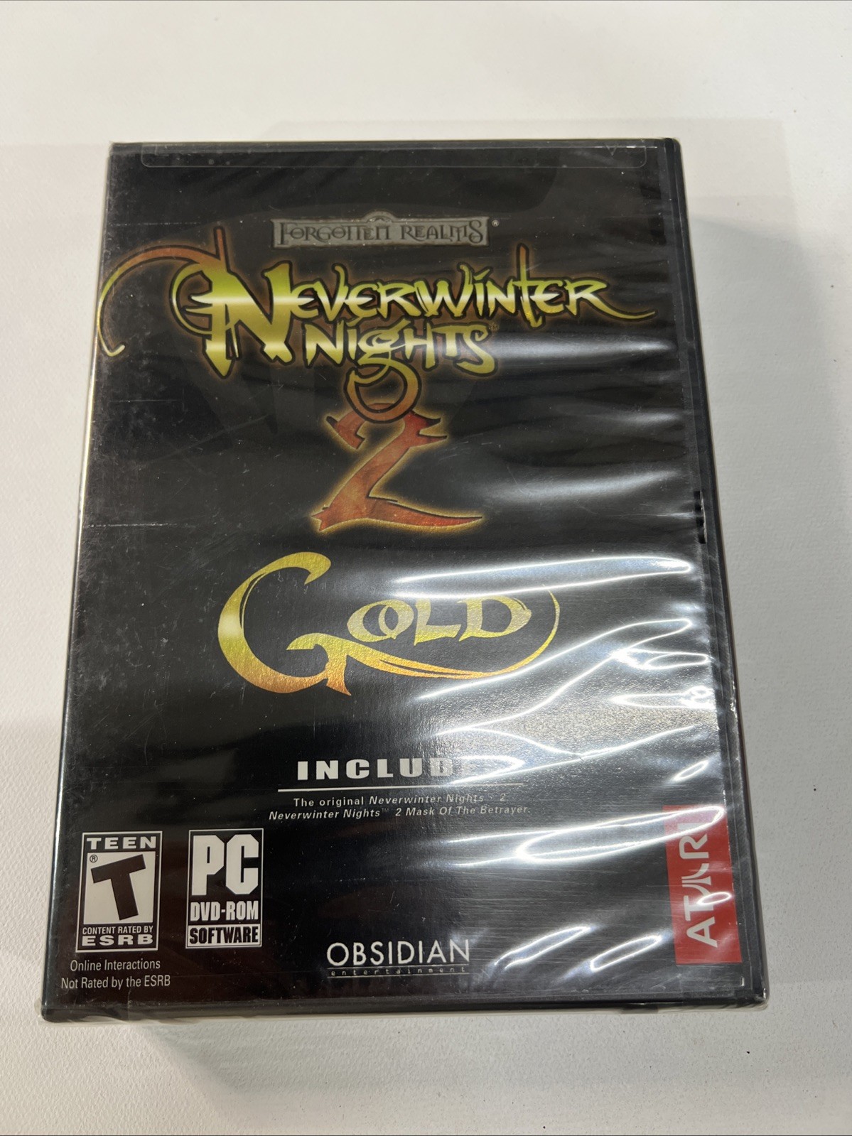 Neverwinter Nights 2: Gold (PC, 2008) Atari Brand New SEALED
