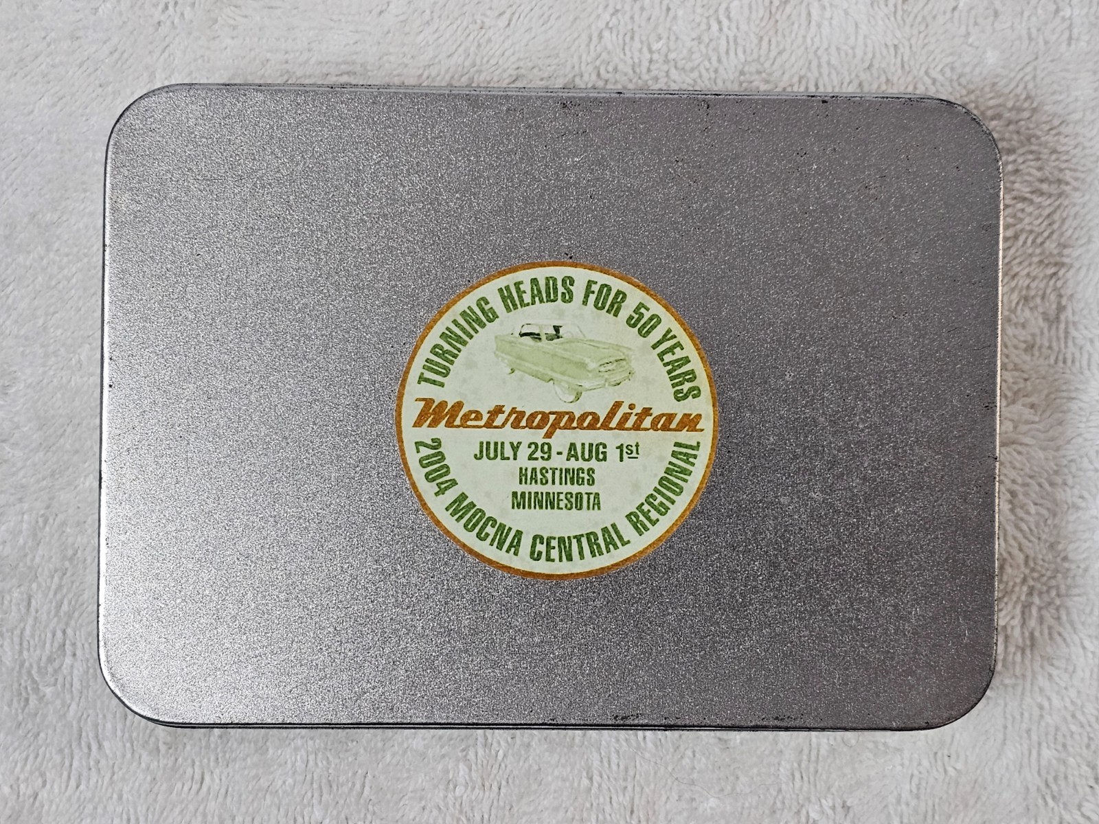Metropolitan Pocket Knife 10 Tool Keychain MOCNA 2004 Car Club Set