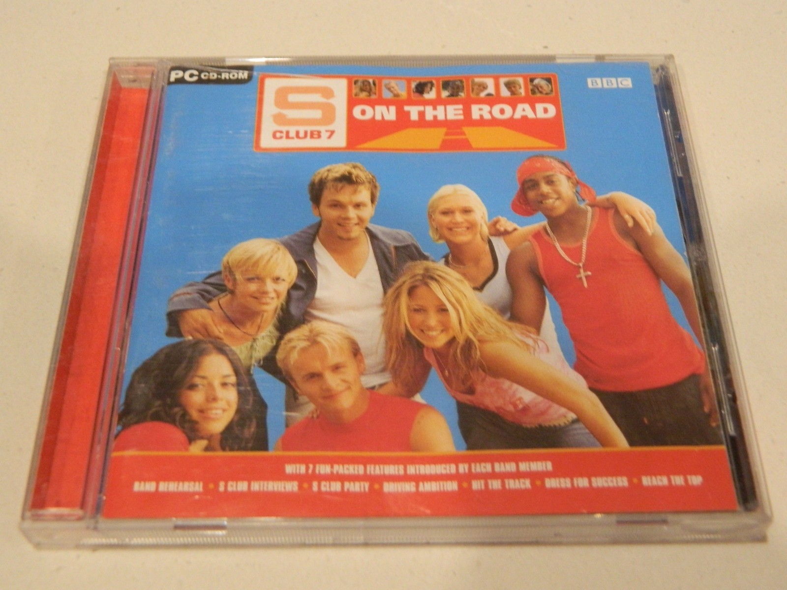 S Club 7 On The Road PC CD-ROM