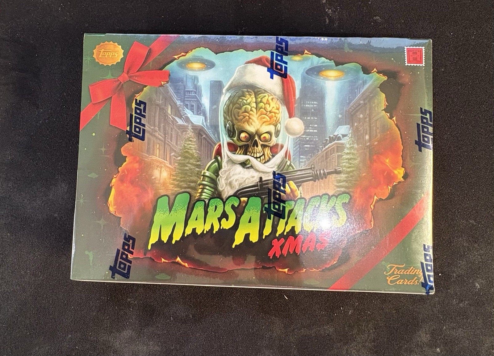 2026 TOPPS MARS ATTACKS XMAS CHRISTMAS HOBBY BOX (50 Cards) Brand New Sealed 
