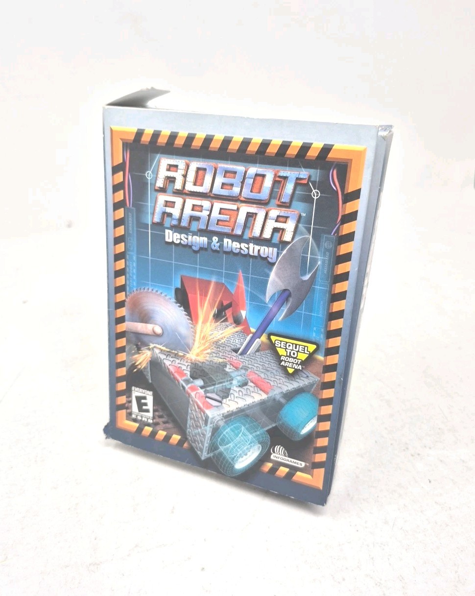 Robot Arena: Design & Destroy - PC, 2003 - See Desc