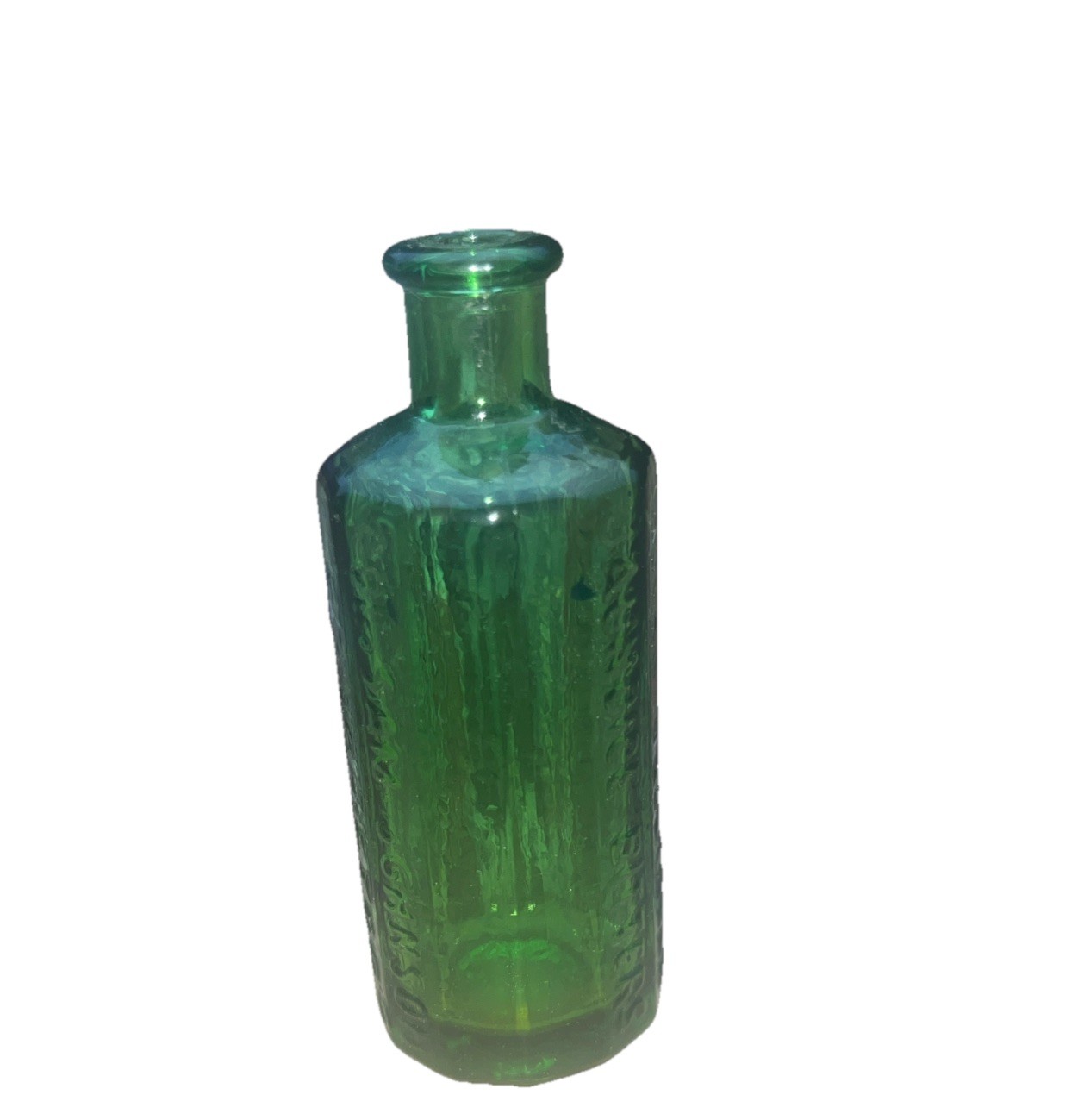 A. Lancaster's Indian Vegetable Jaundice Bitters Col. Sam Johnson 1852 Bottle L1