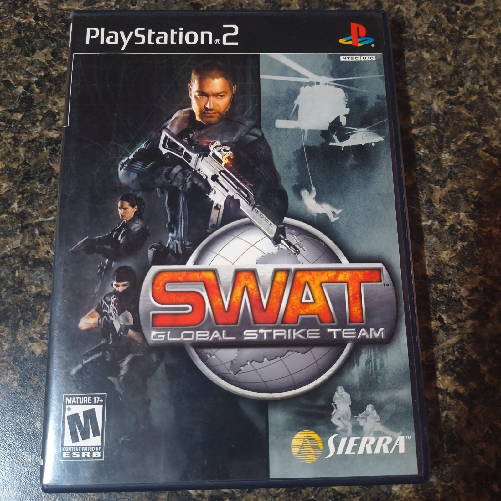 SWAT: Global Strike Team (Sony PlayStation 2, 2003) Missing Manual 