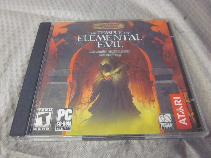 Greyhawk Atari Dungeons & Dragons: The Temple of Elemental Evil 2003 PC Complete
