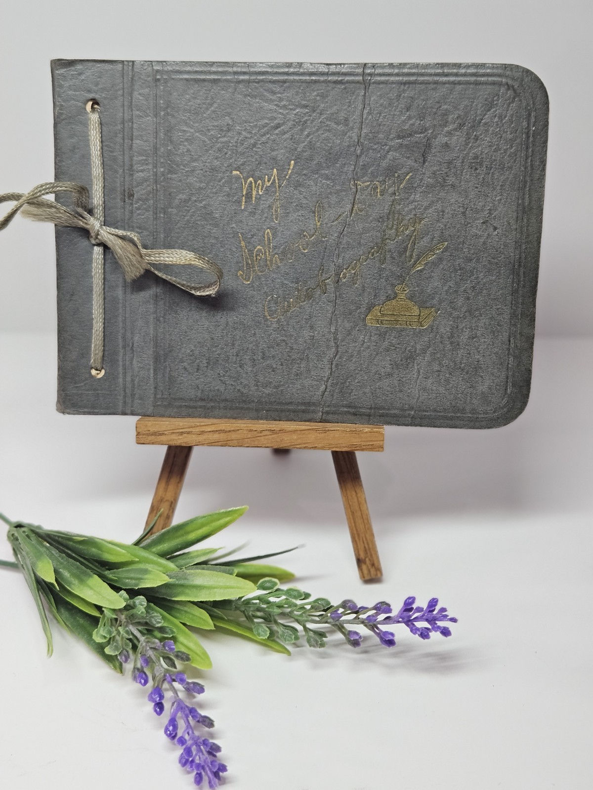 1928-1929 Oregon Autograph Memory Album Photos Handwritten Cottage Grove Ashland