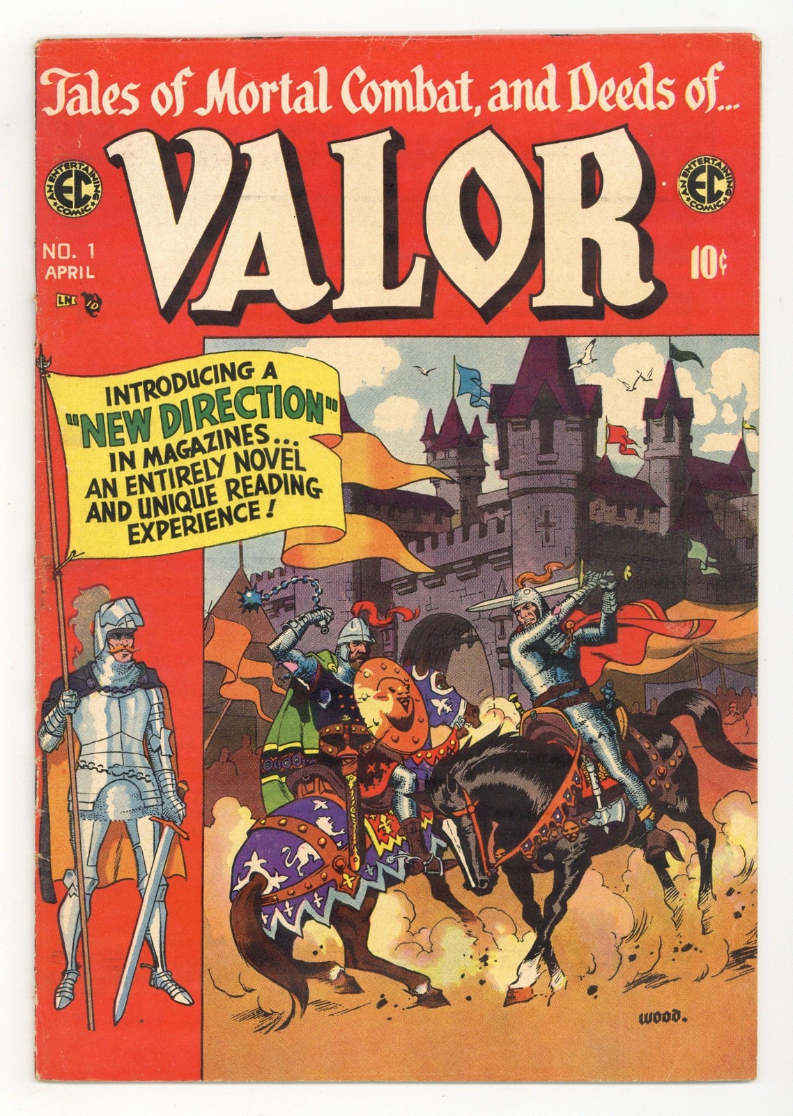 Valor #1 VG 4.0 1955