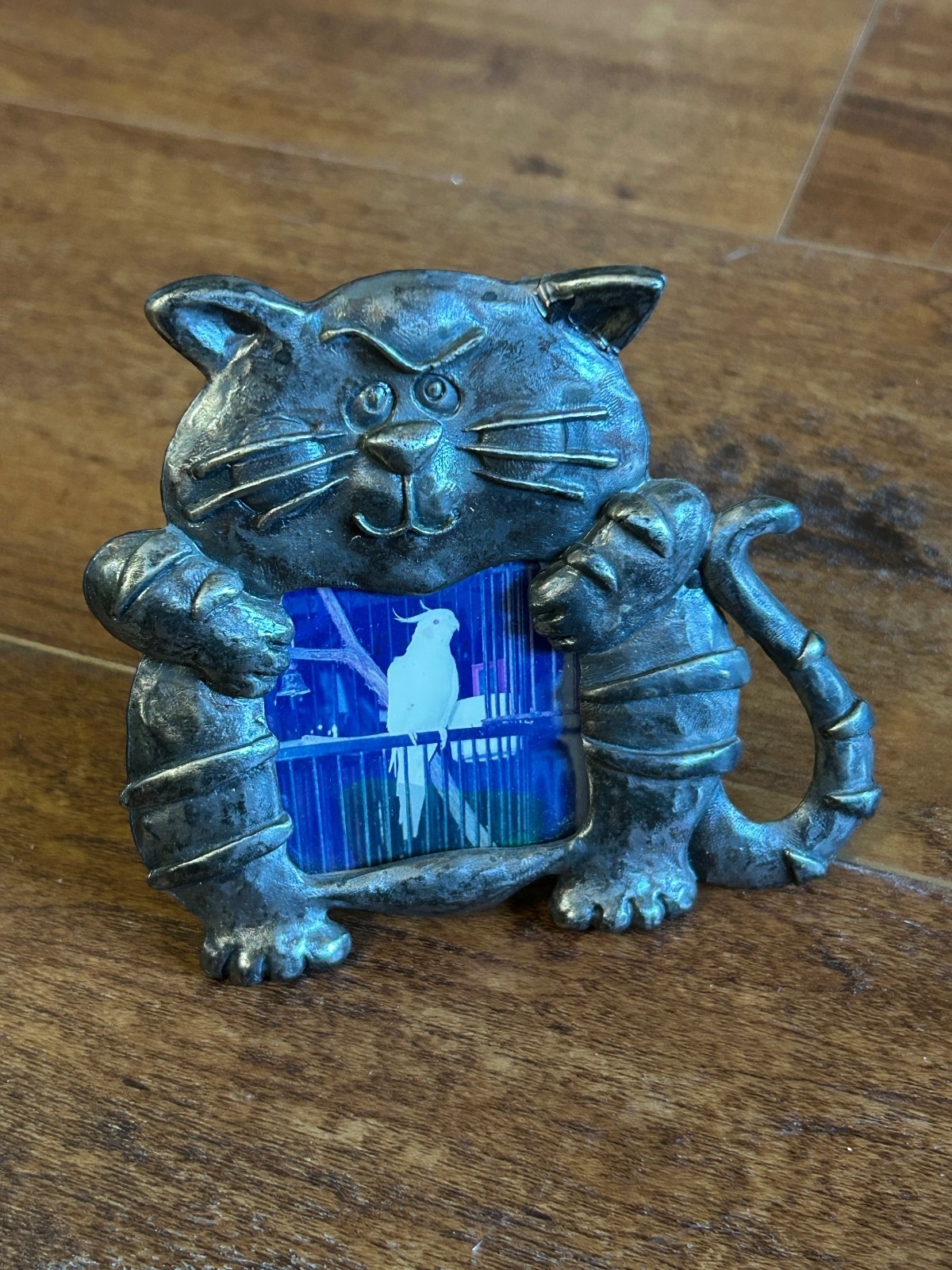 Vintage Ashleigh Hamer Cat Photo Frame from Taiwan