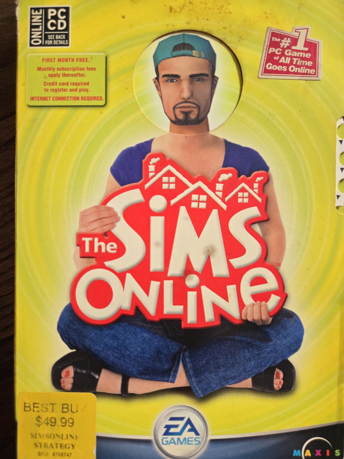 The Sims Online PC CD-ROM 2002 Rare Collector's  (C4)