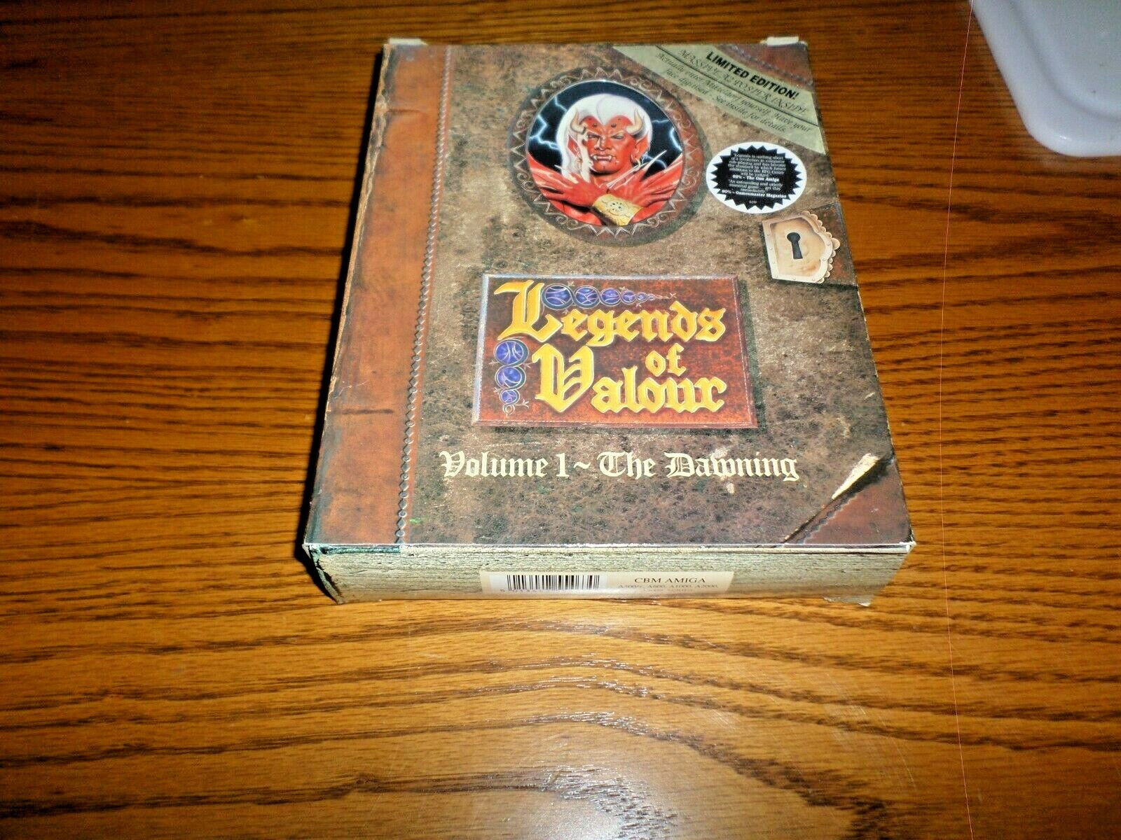 LEGENDS OF VALOUR: VOLUME 1 - THE DAWNING - COMMODORE AMIGA BOXED GAME - 1992  