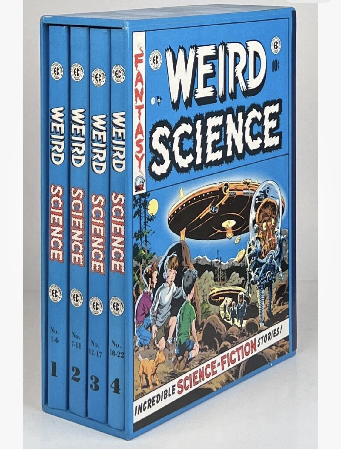 Weird Science EC  Vol 1-4 Box Set Bill Spicer, John Benson Archives 1st edB
