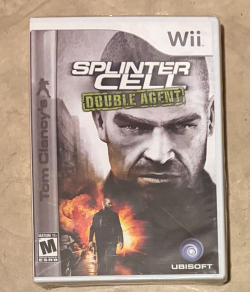 Tom Clancy Splinter Cell Double Agent NEW Factory Sealed Nintendo Wii